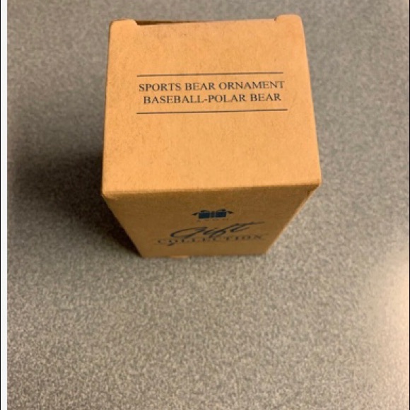 ORNAMENT•VINTAGE🌲AVON ornament BaseballPolarBear1998 - Picture 3 of 3